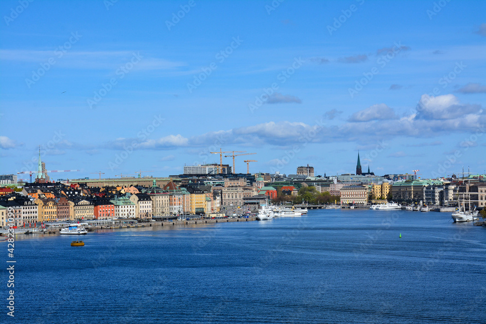Fototapeta premium Stockholm seen from above