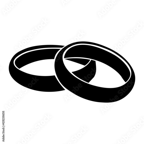 Ring Icon - Editable vector Illustration