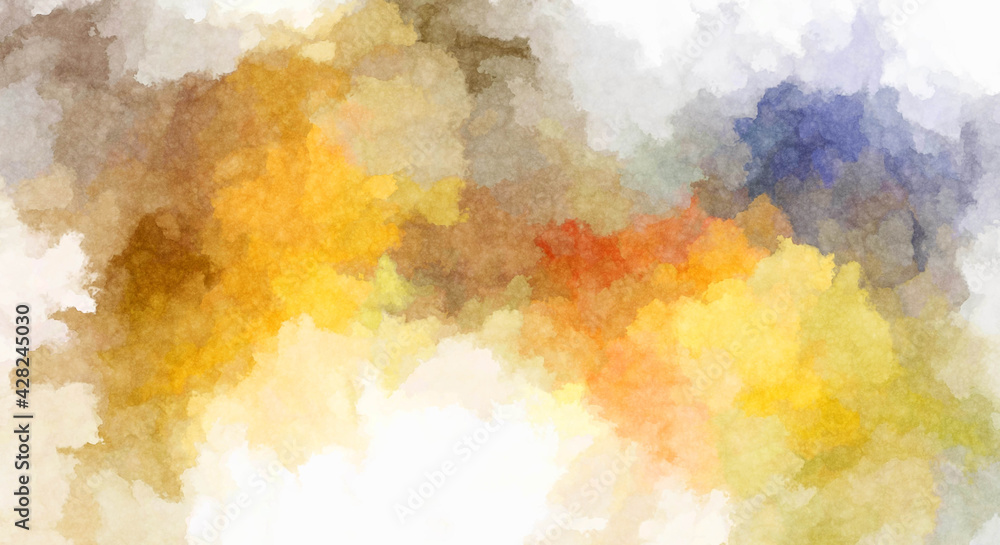 Watercolor painted background. Abstract Illustration wallpaper. Brush stroked painting. 2D Illustration. Watercolor painted background. Abstract Illustration wallpaper. Brush stroked painting. 2D Illustration.