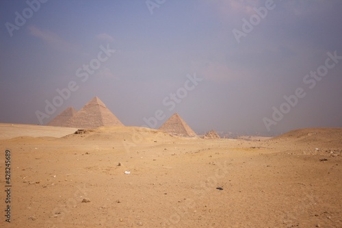 pyramids in the sahara desert 