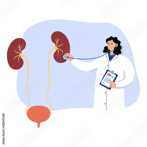 Kidney disease concept