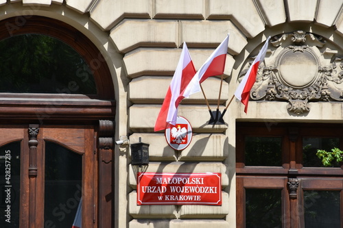 święto narodowe, 1 majowe, 3 maja, flaga Polski, symbol narodowy, Kraków photo
