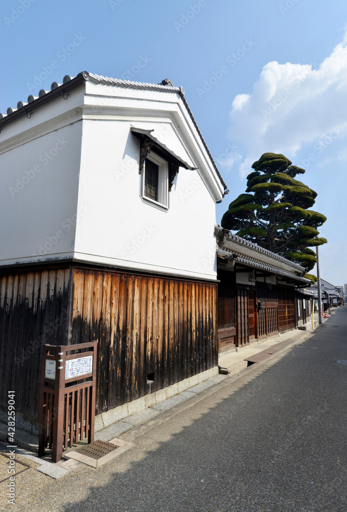 今井町の町並み　土蔵　奈良県橿原市