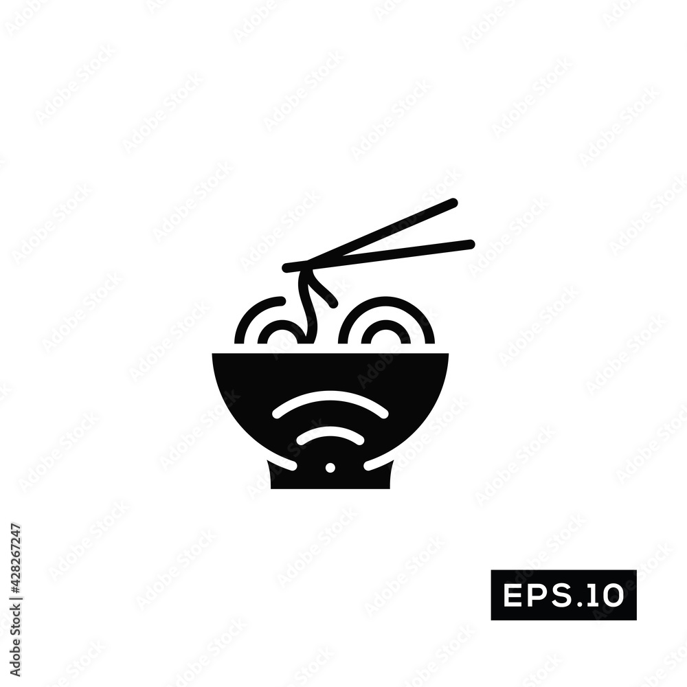 Food delivery icon. Online food delivery icon Vector Illustration Template For Web and Mobile Food delivery icon. Online food delivery icon Vector Illustration Template For Web and Mobile