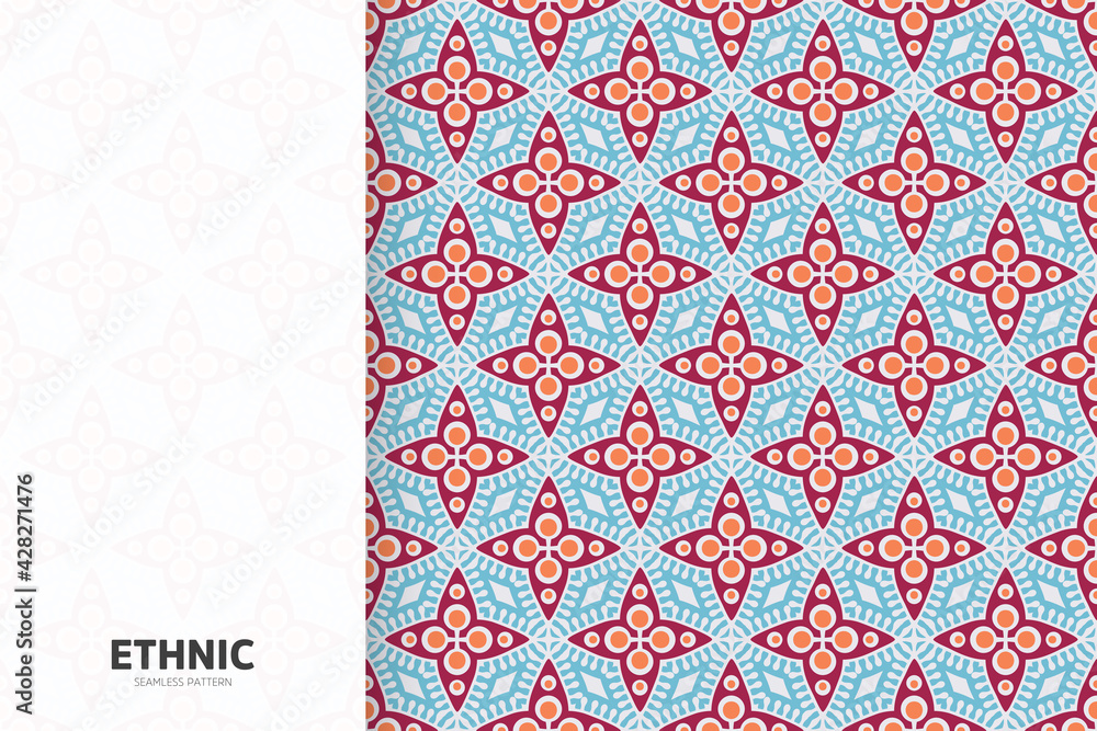 Seamless tribal texture geometric design Seamless tribal texture geometric design