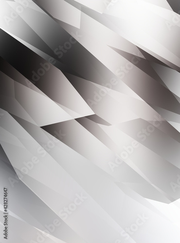 Abstract Background. Triangle 3d illustration polygonal art pattern style. Future graphic geometric design. Geometry texture futuristic decoration. Trendy and vibrant modern style template..