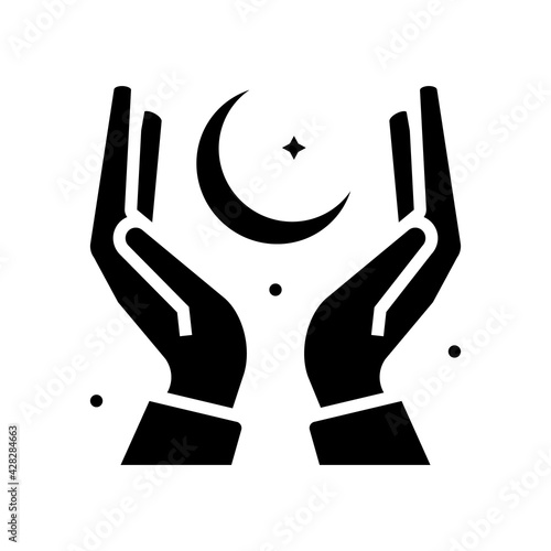 reading dreams glyph icon vector. reading dreams sign. isolated contour symbol black illustration