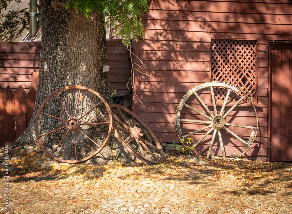 Obraz premium Spoke Wheels