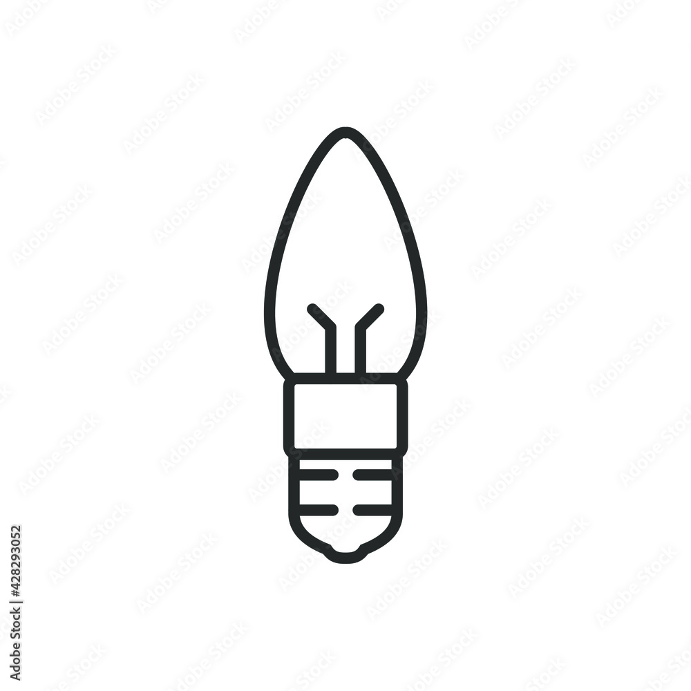 simple light bulb icon for lighting simple light bulb icon for lighting