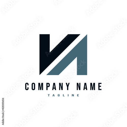 VA logo AV logo design