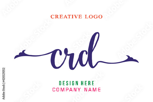 CRD lettering logo is simple, easy to understand and authoritative