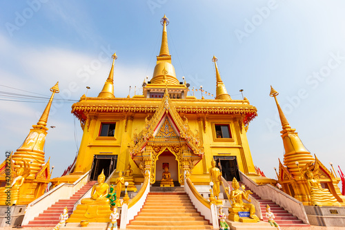 Wat Khiriwong a beautiful buddhist temple at Nakhon Sawa in Thailand
 photo