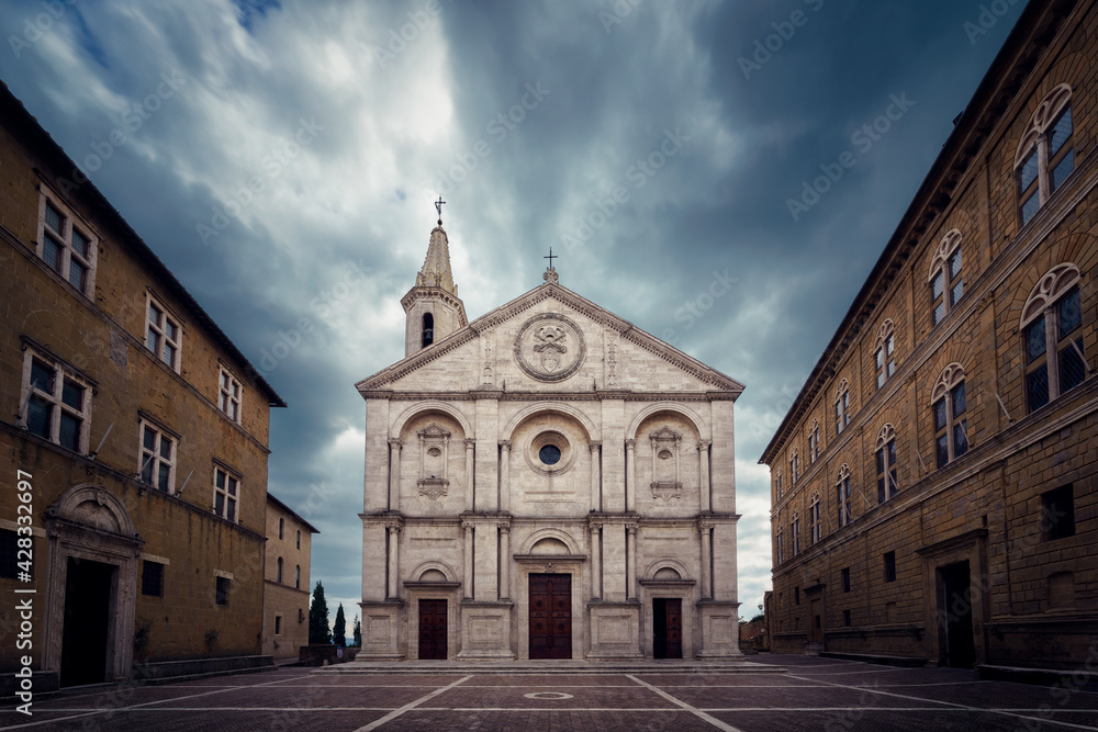 Duomo di Pienza, Siena, Tuscany, Italy