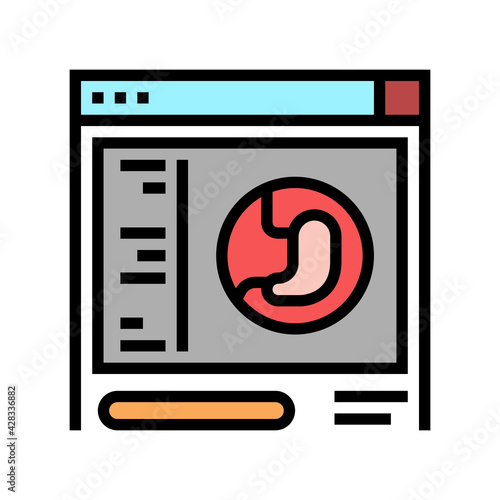 inspection bariatric color icon vector. inspection bariatric sign. isolated symbol illustration
