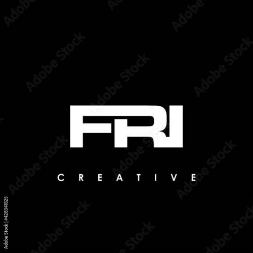 FRI Letter Initial Logo Design Template Vector Illustration