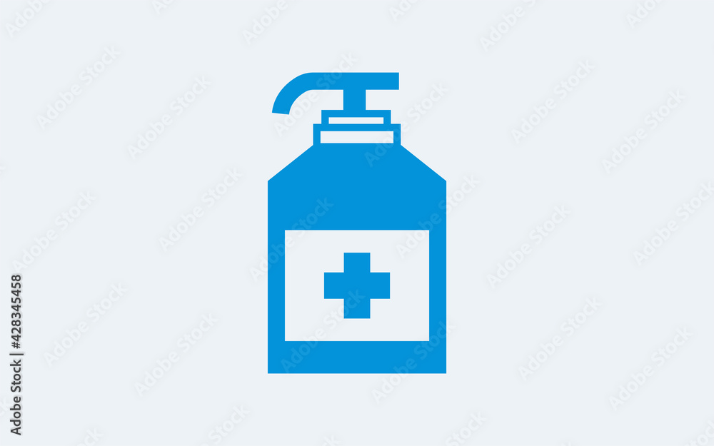 Sanitation accessories Icon. Coronavirus or COVID19 Sanitation accessories Icon. Coronavirus or COVID19