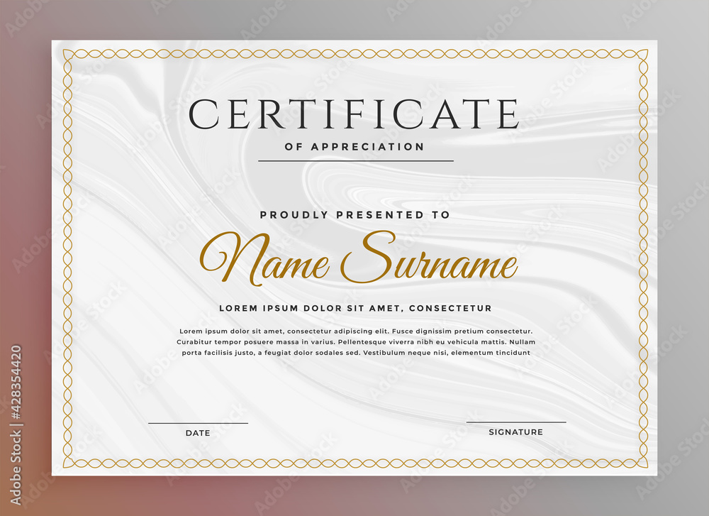 clean certificate template for multipurpose use clean certificate template for multipurpose use