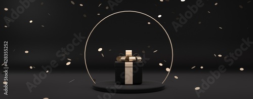 商品紹介の背景素材。プレゼントやギフト