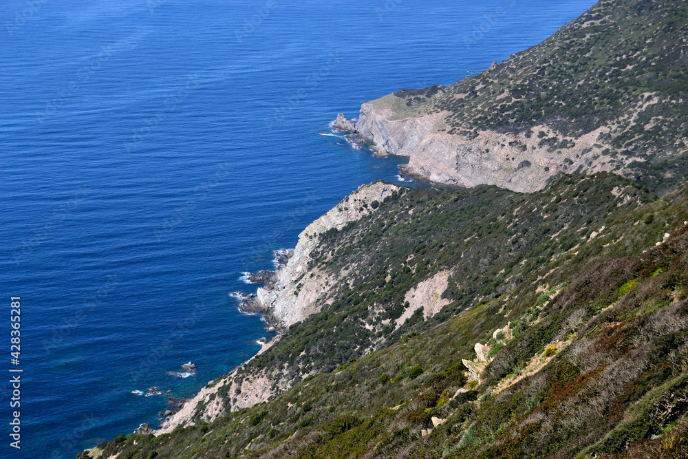 Panorama da Punta Lu Caparoni Panorama da Punta Lu Caparoni