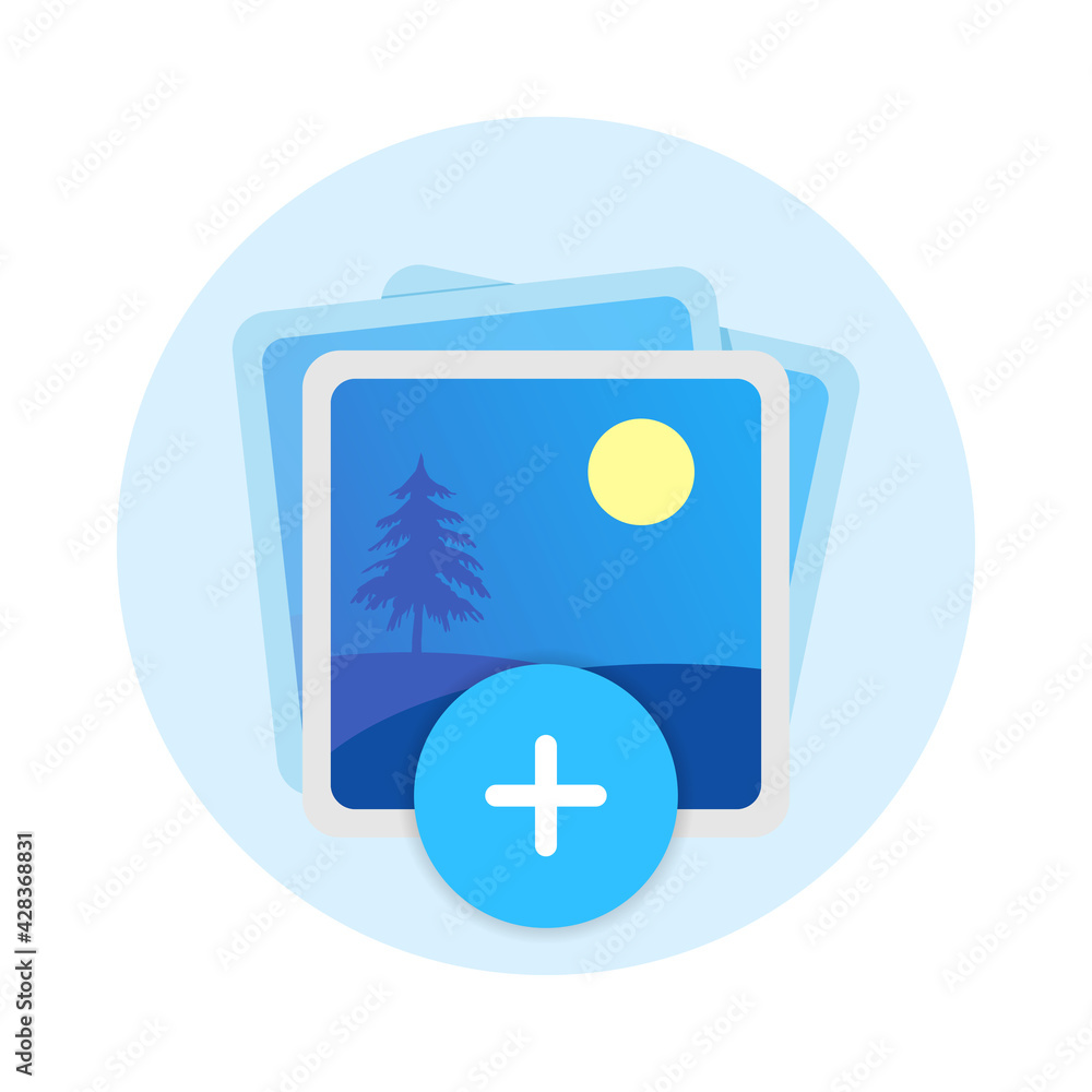 upload or add a picture concept illustration flat design vector eps10. modern graphic element for icon, landing page, empty state ui, infographic upload or add a picture concept illustration flat design vector eps10. modern graphic element for icon, landing page, empty state ui, infographic