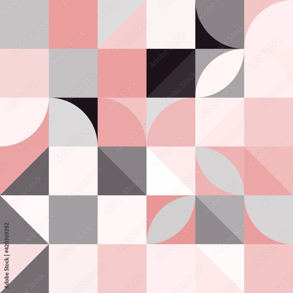 Minimal modern geometric colorful abstract background pattern art Minimal modern geometric colorful abstract background pattern art