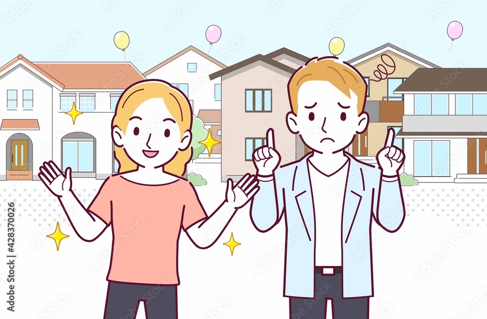 二人の外国人夫婦