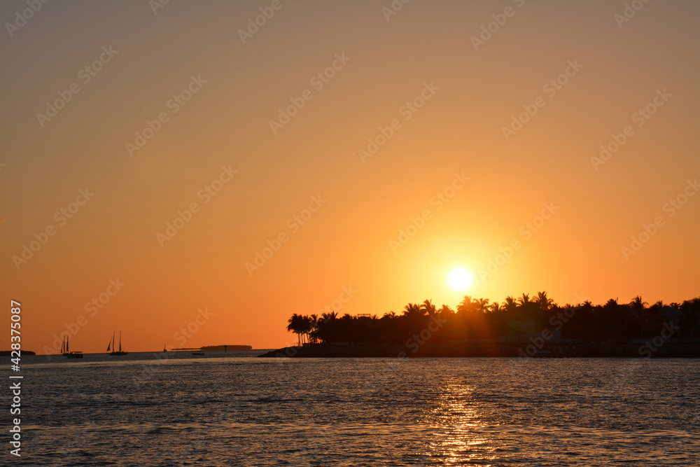 Sunset at Key West Mallory Square Sunset at Key West Mallory Square