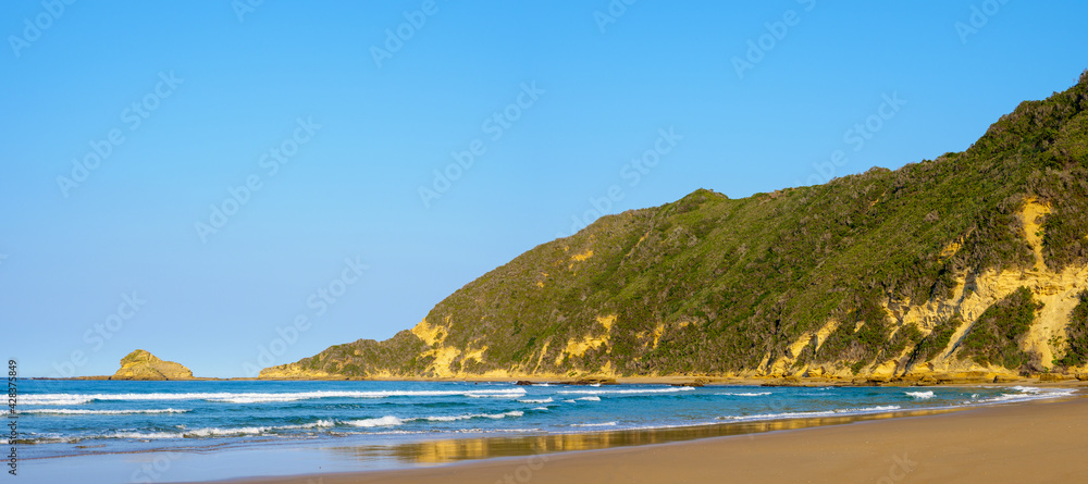Beach scene at Gericke's (Gerickes )Point on Swartvlei Beach near Sedgefield. Garden Route. Western Cape. South Africa