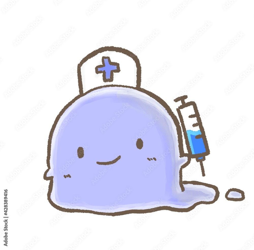 Obraz premium R：もっとメルヘンなRPG☆ スライム ヒーラー/ナースA