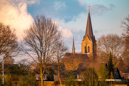 Dutch church in a small town.