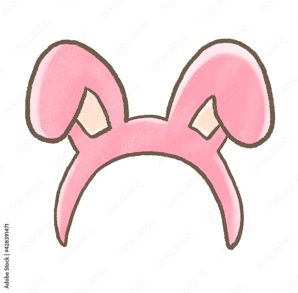 R:もっとメルヘンでパステルなうさみみ ☆ピンク R:もっとメルヘンでパステルなうさみみ ☆ピンク
