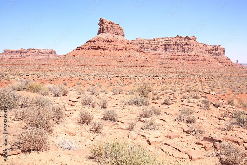 Valley of the Gods in Navajo Nation, Utah, USA Valley of the Gods in Navajo Nation, Utah, USA
