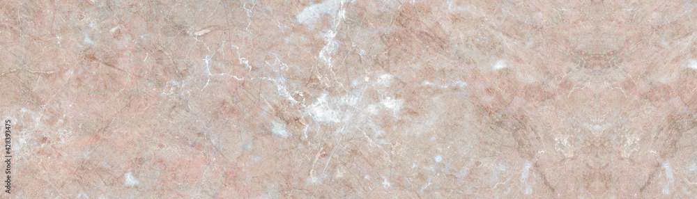 Fototapeta premium beige colour polished marble design with natural veins original stone effect. Italian marble texture background, natural terracotta marbel tiles for ceramic wall and floor, terrazzo premium glossy.