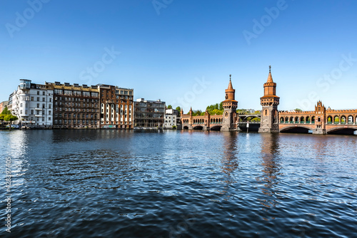 Berlin Germany Landmark Oberbaum Bridge