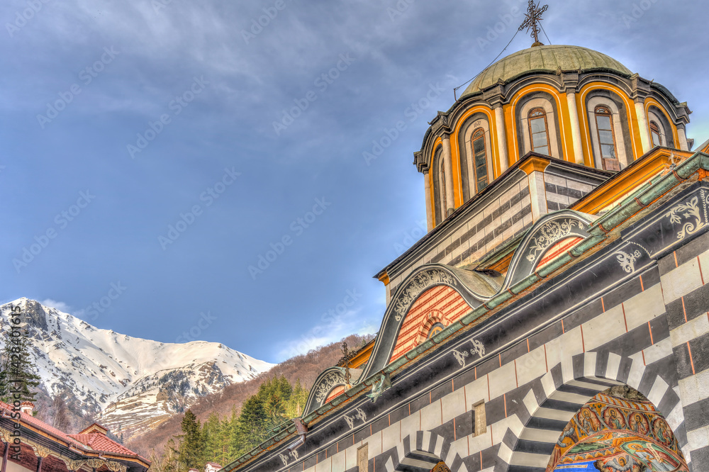 Rila Monastery, Bulgaria, HDR Image