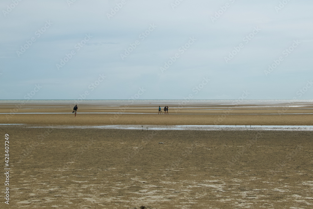 sandy watt beach in sunshine sandy watt beach in sunshine