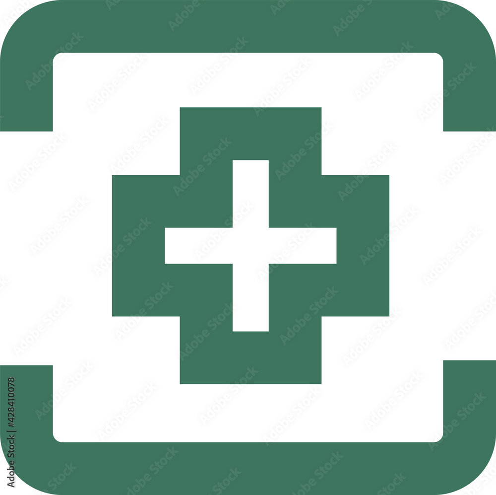 Obraz premium Simple Medical icon symbol sign design