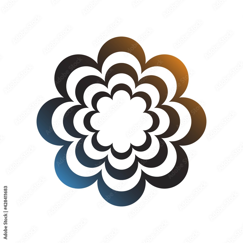 Abstract Shape Logo Concept. Vector Template Symbol Design Abstract Shape Logo Concept. Vector Template Symbol Design