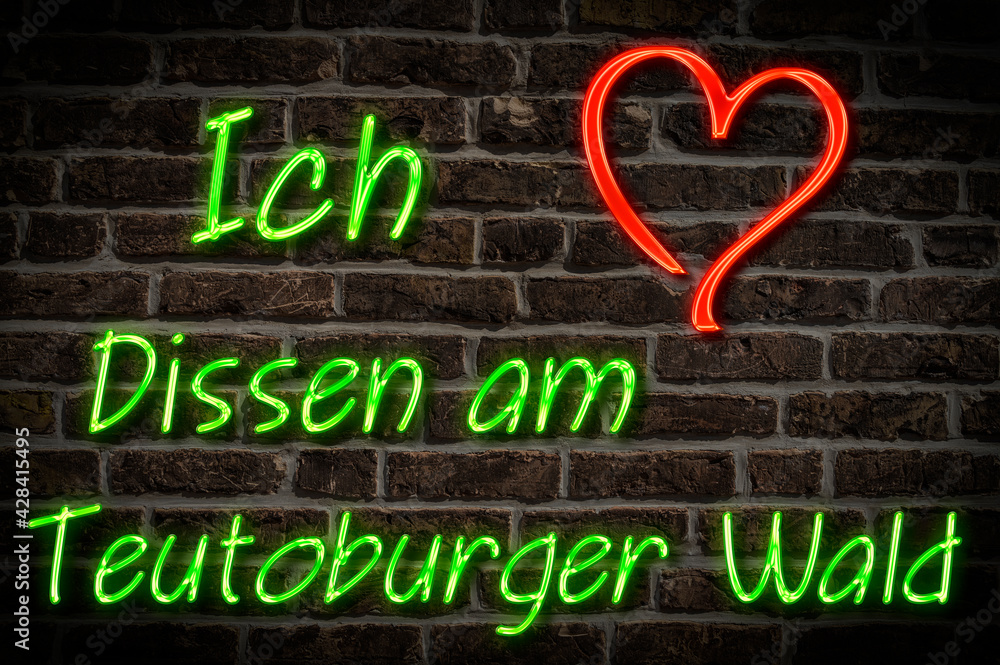 Obraz premium Dissen am Teutoburger Wald