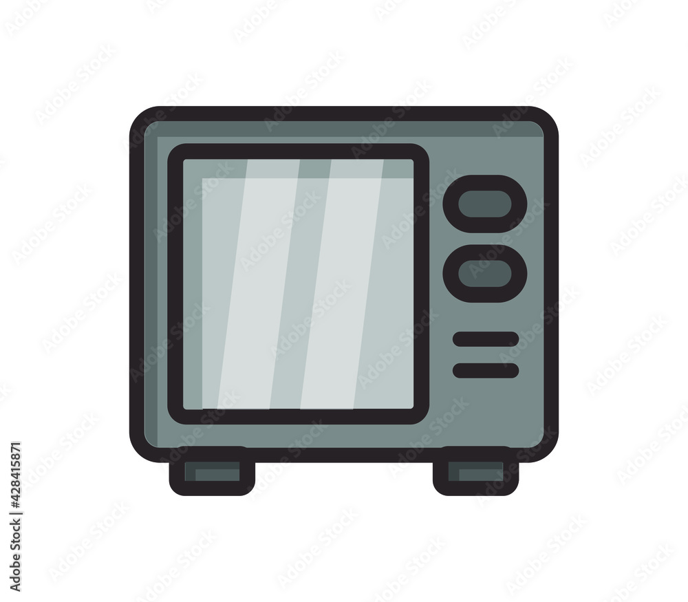 Microwave oven icon Microwave oven icon