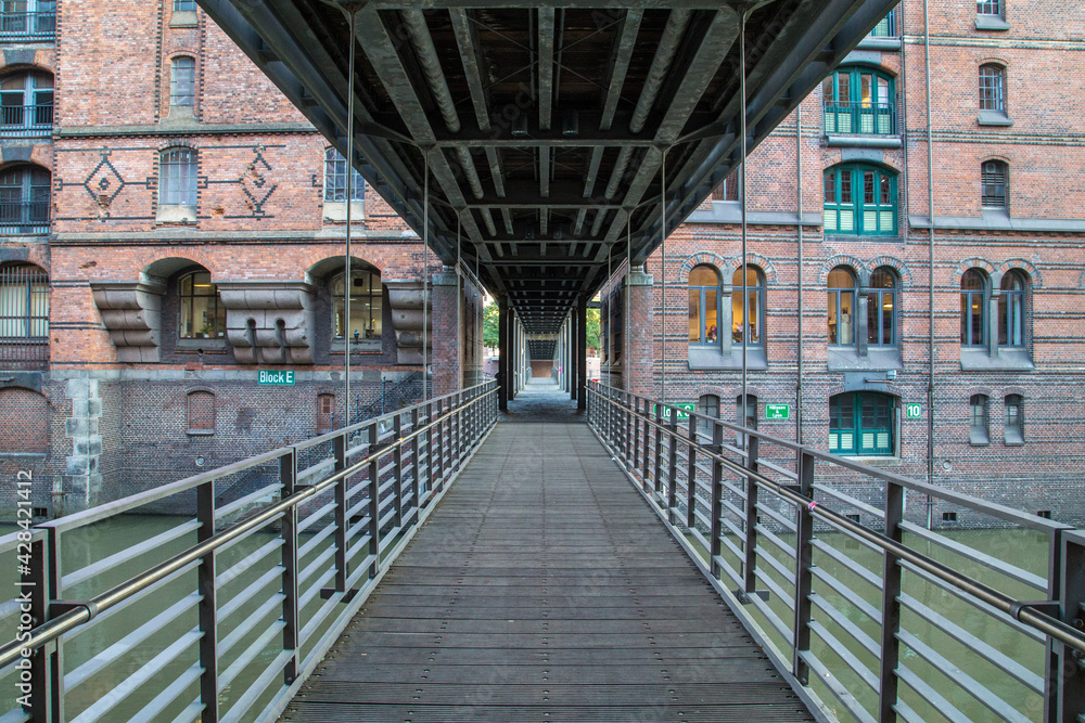 Fototapeta premium Hamburg Speicherstatd