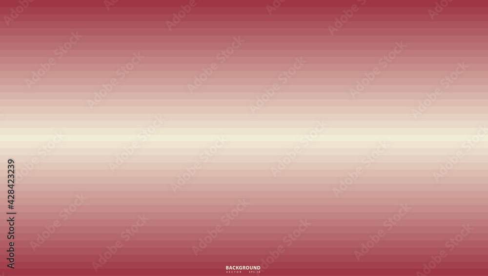Vector red blurred gradient style background. Abstract color smo
