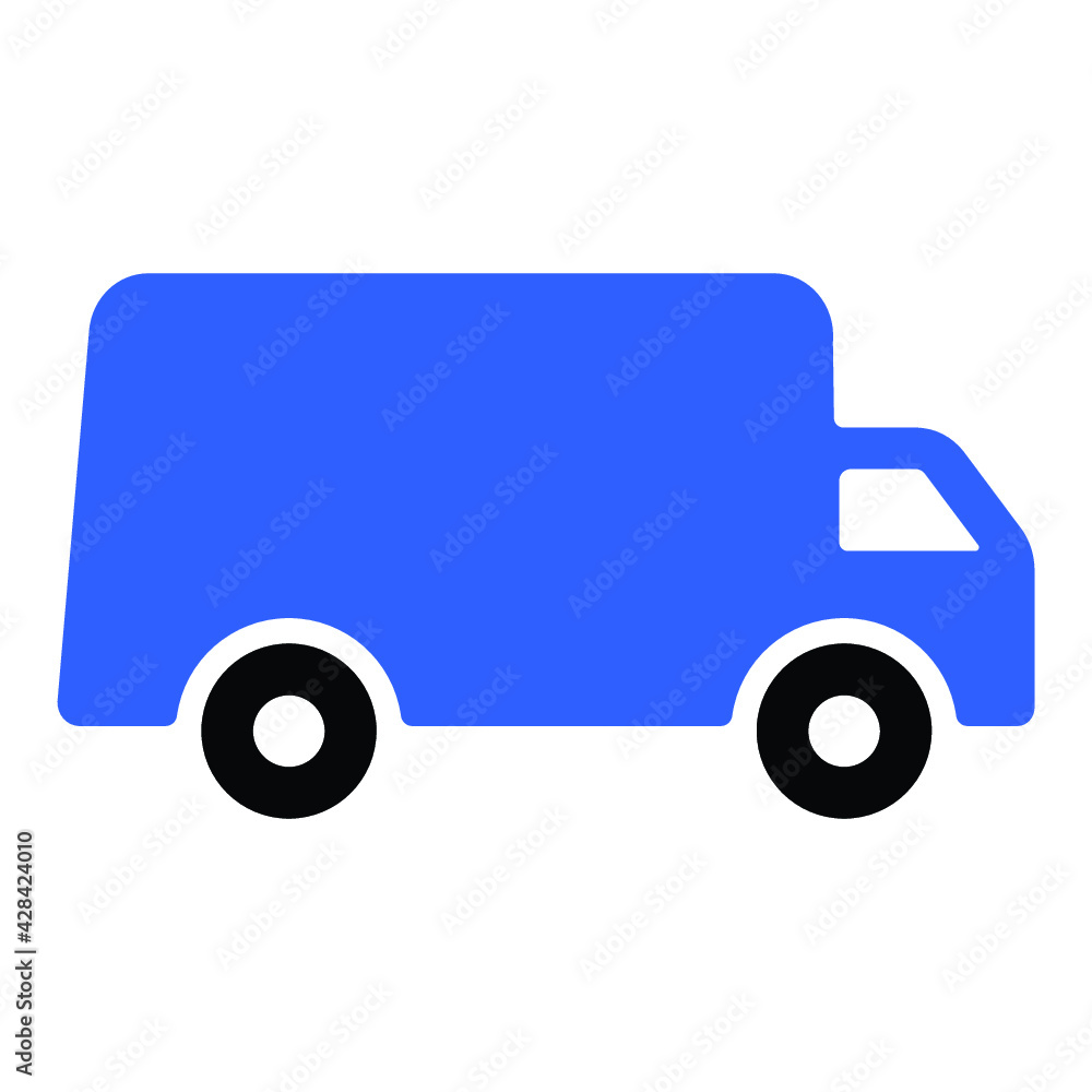 truck, delivery van icon design vector truck, delivery van icon design vector