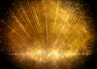 gold background for cosmetics product