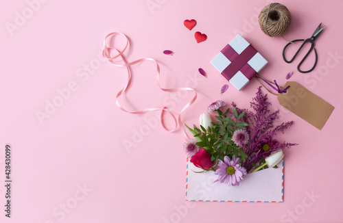Valentines day gift flowers