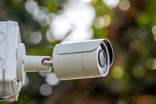 Outdoor bullet ip camera and bokeh