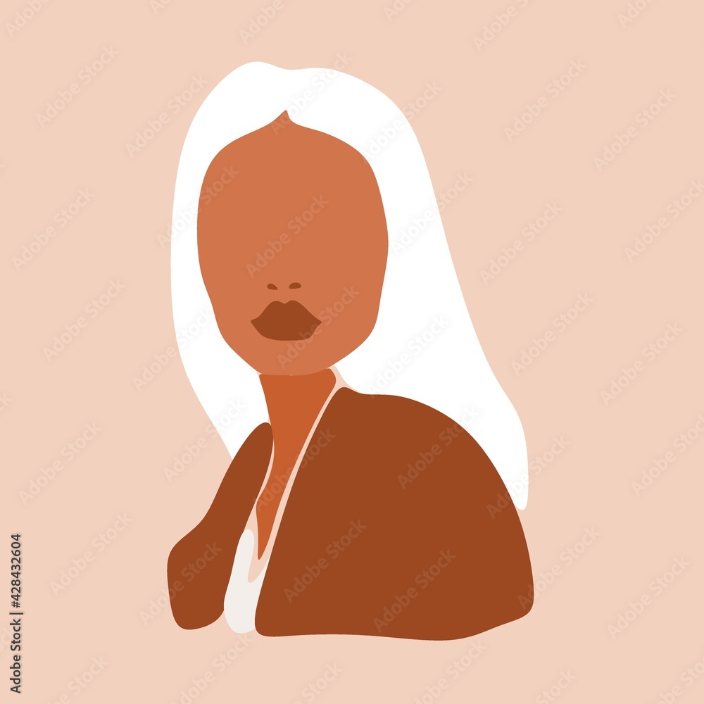 Boho Abstract Wall Art Vectors. Isolated Background Women Illustration. Neutral Colors. Boho Abstract Wall Art Vectors. Isolated Background Women Illustration. Neutral Colors.