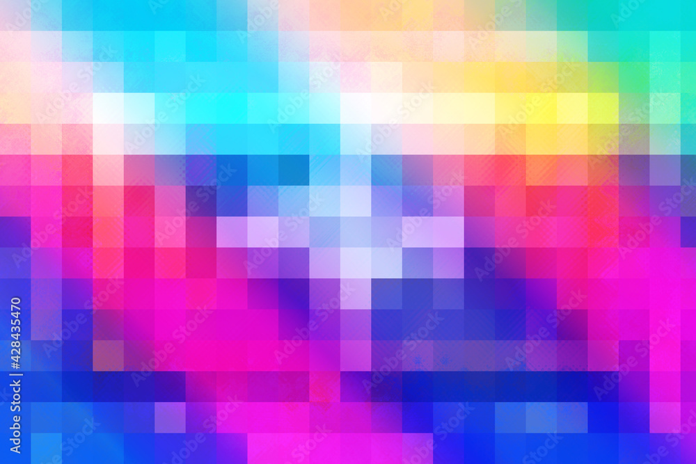 An abstract pixel grid background image.