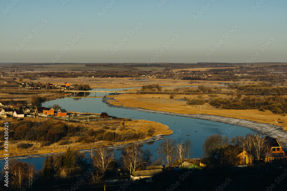 view of the river