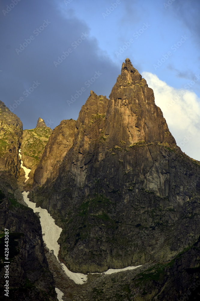 Mnich, Tatry Wysokie, TPN, Tatrzański Park Narodowy, Otoczenie Morskiego Oka, Góry w Polsce,